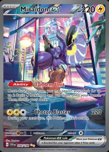 Miraidon ex - 244/198