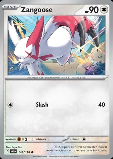 Zangoose - 146/198