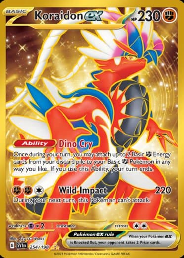 Koraidon ex - 254/198