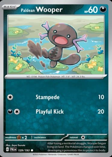 Paldean Wooper - 129/193