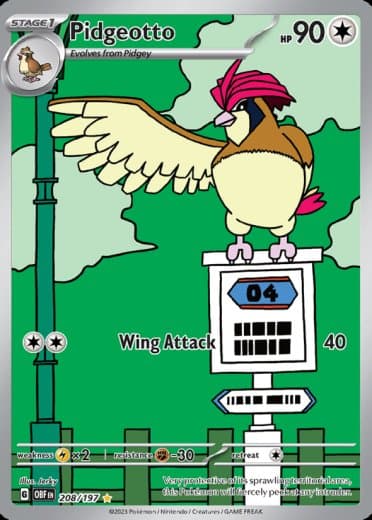 Pidgeotto - 208/197