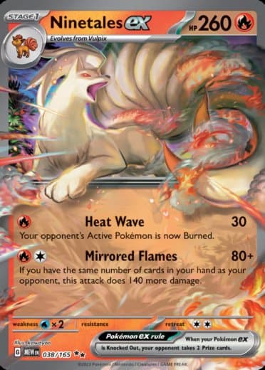 Ninetales ex - 038/165