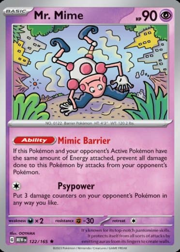 Mr. Mime - 122/165