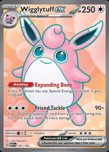 Wigglytuff ex - 187/165