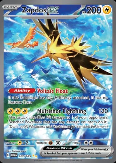 Zapdos ex - 202/165