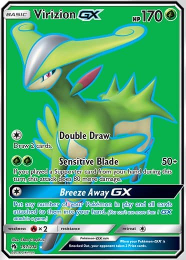 Virizion GX (Full Art)
