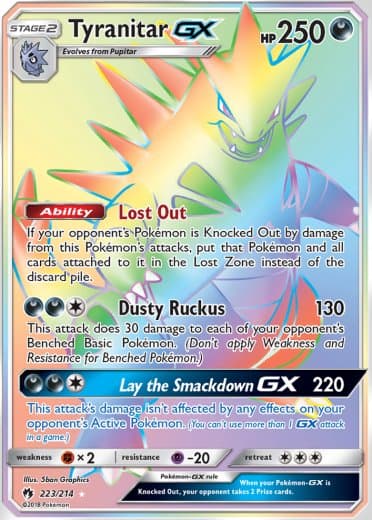 Tyranitar GX (Secret)