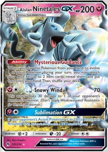 Alolan Ninetales GX