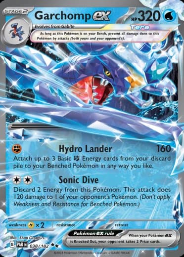 Garchomp ex - 038/182
