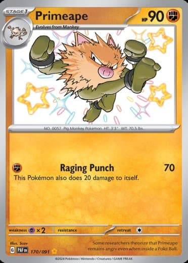 Primeape - 170/091
