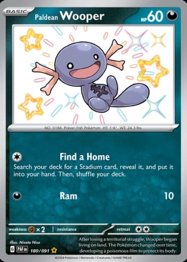 Paldean Wooper - 180/091