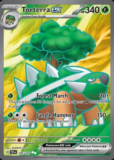 Torterra ex - 185/162