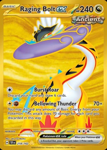 Raging Bolt ex - 218/162