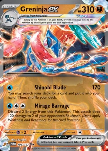 Greninja ex - 106/167
