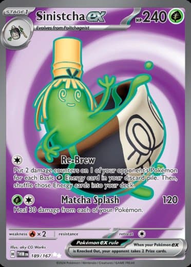 Sinistcha ex - 189/167