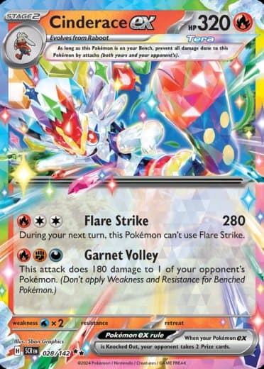 Cinderace ex - 028/142