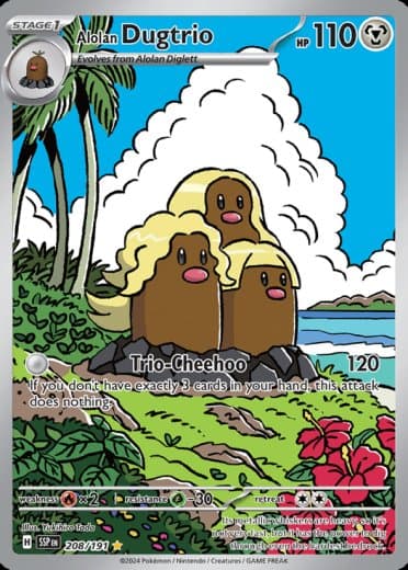 Alolan Dugtrio - 208/191