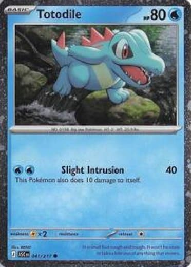 Totodile (Cosmos Holo)