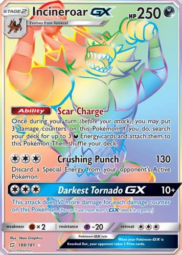 Incineroar GX (Secret)