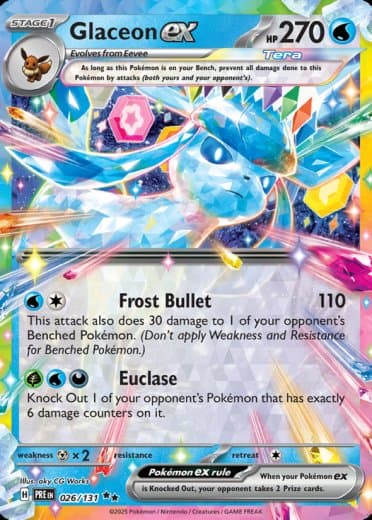 Glaceon ex - 026/131