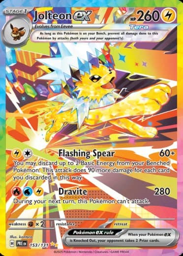 Jolteon ex - 153/131