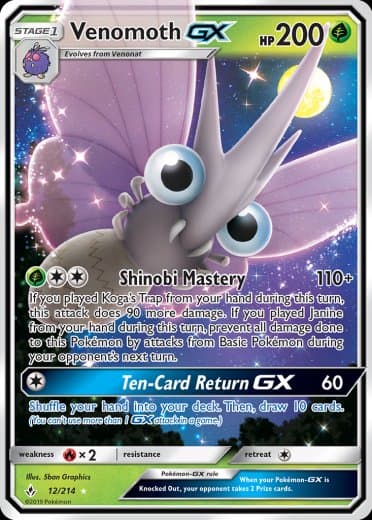 Venomoth GX