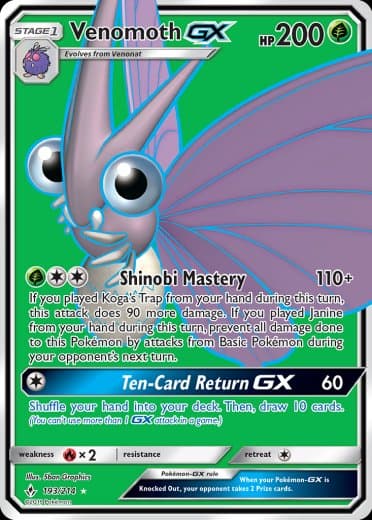 Venomoth GX (Full Art)