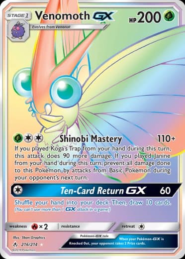 Venomoth GX (Secret)