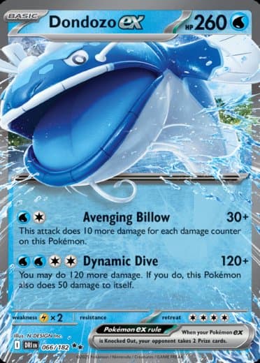 Dondozo ex - 066/182