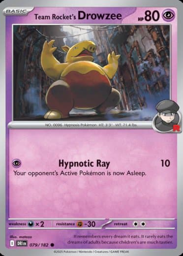 Team Rocket's Drowzee