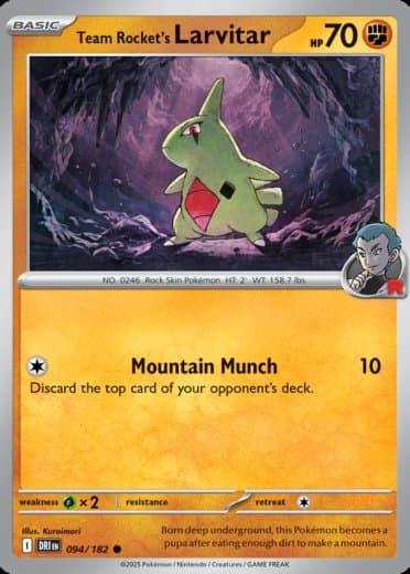 Team Rocket's Larvitar
