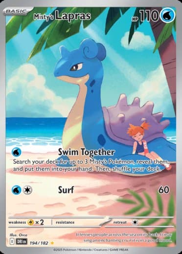 Misty's Lapras - 194/182