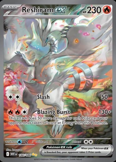 Reshiram ex - 166/086