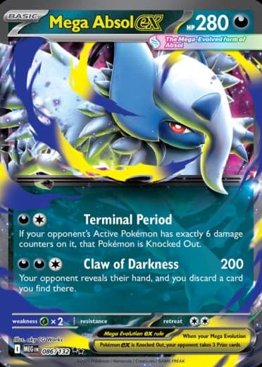 Mega Absol ex - 086/132