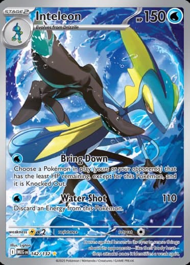 Inteleon - 142/132