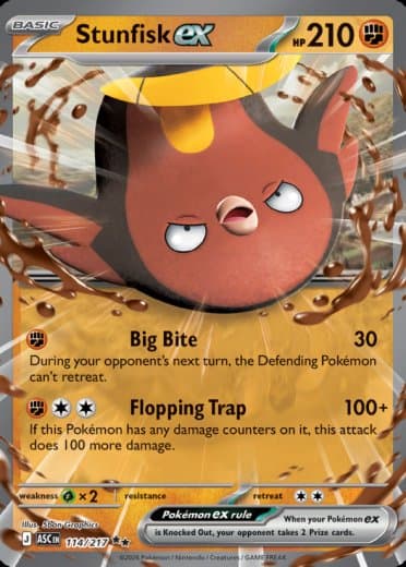 Stunfisk ex - 114/217