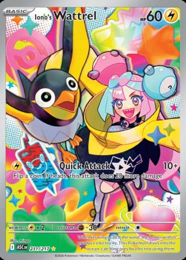 Iono's Wattrel - 231/217