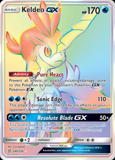 Keldeo GX (Secret)