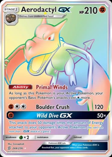 Aerodactyl GX (Secret)