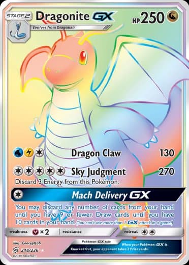 Dragonite GX (Secret)