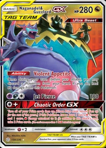 Naganadel & Guzzlord GX