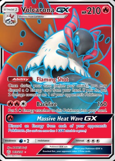 Volcarona GX (Full Art)