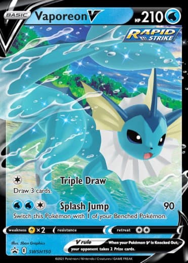 Vaporeon V - SWSH150