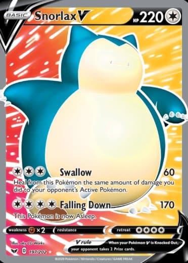 Snorlax V (Full Art)