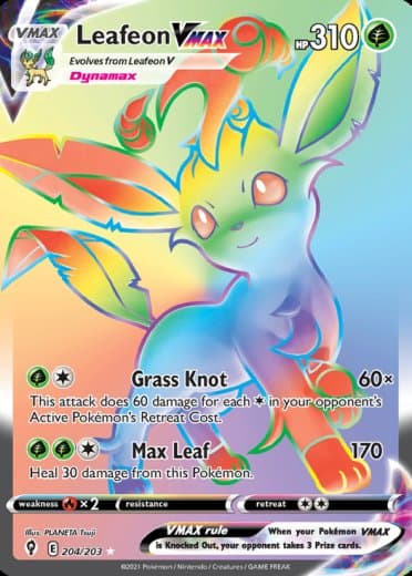 Leafeon VMAX (Secret)