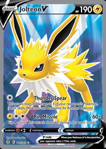 Jolteon V (Full Art)