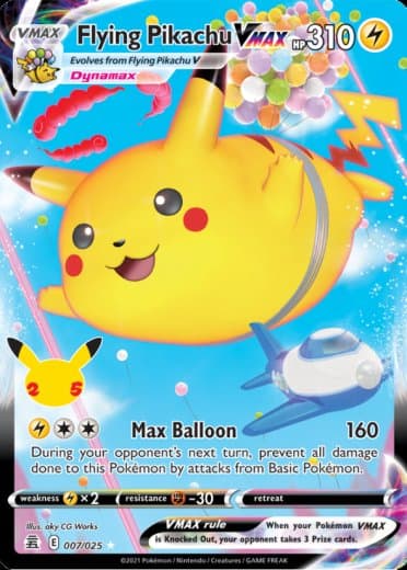 Flying Pikachu VMAX