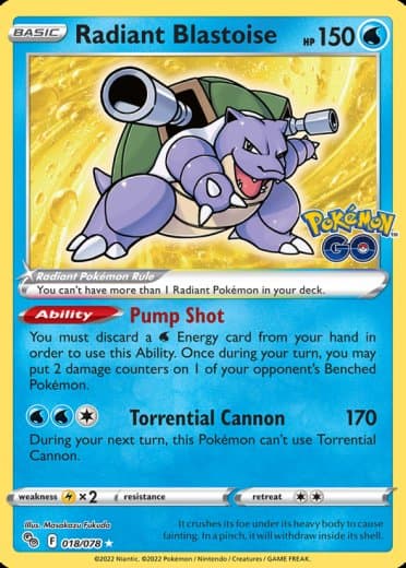Radiant Blastoise