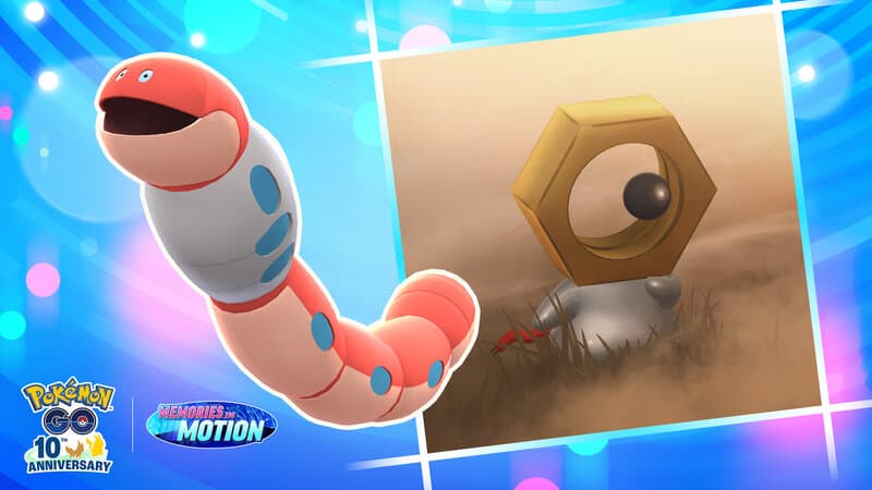 Pokémon GO Steeled Resolve event will run from April 28 to May 4 featuring Meltan Mystery Box, the Pokémon GO debuts of Orthworm and Shiny Orthworm, and more